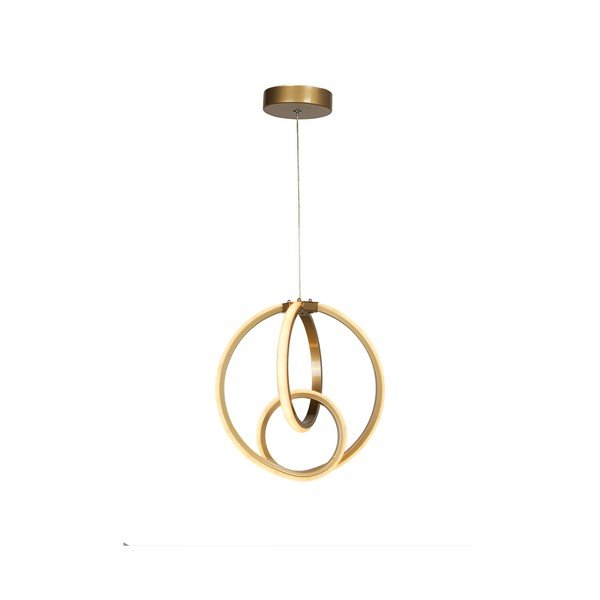 Metalna LED viseća svjetiljka u brončanoj boji ø 28,5 cm Neo – Squid Lighting-image-2