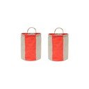 Tekstilne košare u setu 2 kom ø 18x22 cm Kara – OYOY Living Design