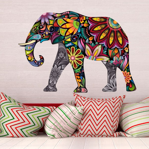 Naljepnica Ambiance Indija India Elephant, 60 x 85 cm