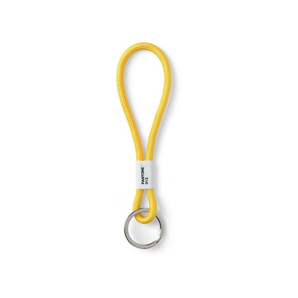 Žuti  privjesak za ključeve Yellow 012 – Pantone