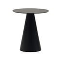 Okrugli pomoćni stol sa staklenom pločom stola ø 50 cm Wilshire – Kave Home