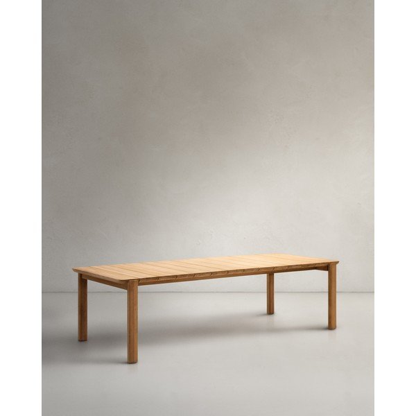 Vrtni stol od masivne tikovine 102x220 cm Icaro – Kave Home-image-4