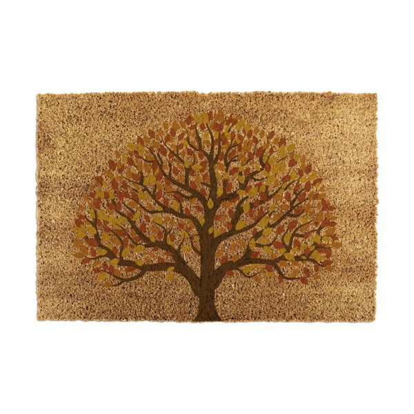 Otirač od kokosovih vlakana 40x60 cm Autumnal Tree of Life – Artsy Doormats