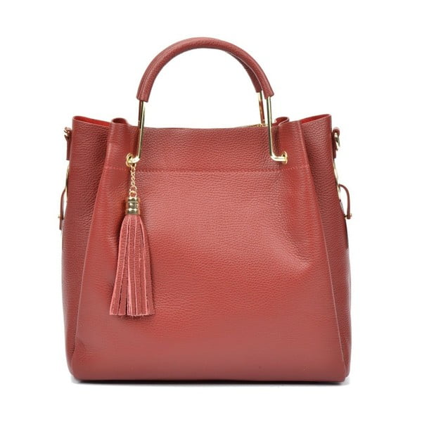 Carla Ferreri Kullina crvena kožna torbica