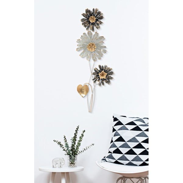 Bijelo-crni zidni ukras Mauro Ferretti Jednostavno-image-1