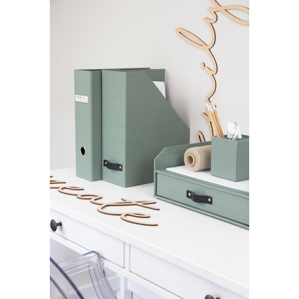 Kartonski uredski organizator za dokumente Estelle Canvas Paper Laminate – Bigso-image-1