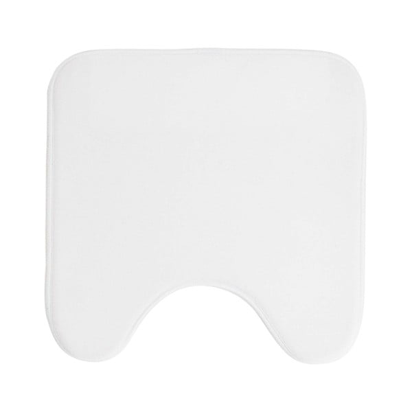 Bijela kupaonska prostirka za WC 45x45 cm Vitamine – douceur d'intérieur