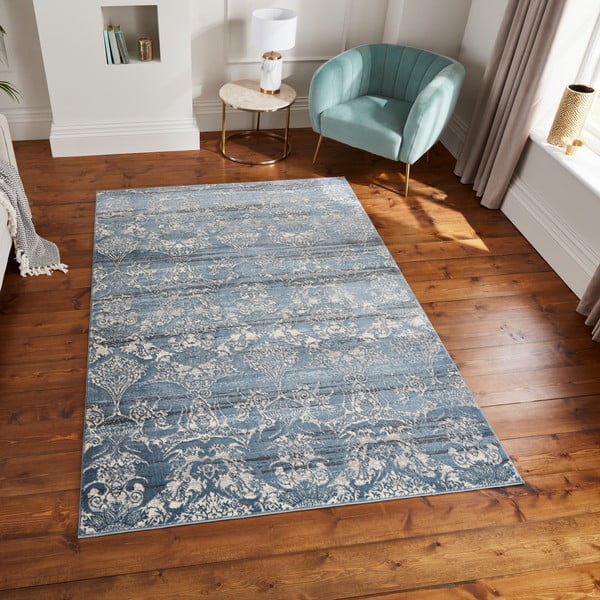 Tamno plavi tepih 160x235 cm Imperial Midnight – Think Rugs-image-3