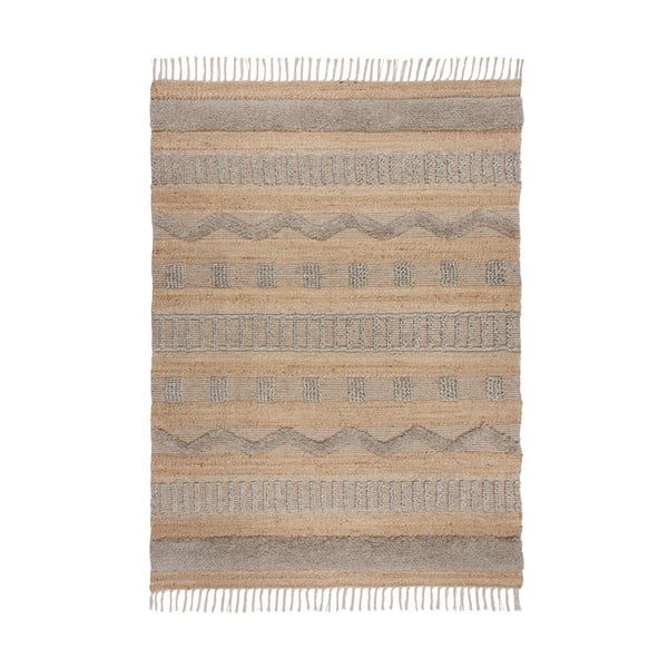 Svijetlo sivo-u prirodnoj boji tepih 160x230 cm Medina – Flair Rugs