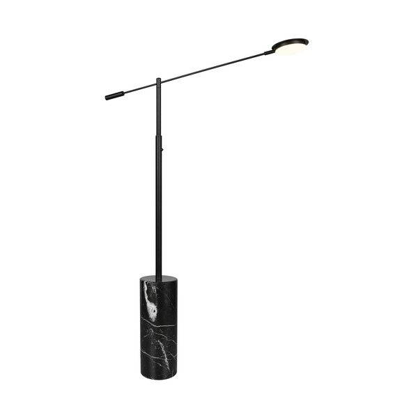 Crna LED stojeća svjetiljka (visina 145 cm) Fiore – Trio Select