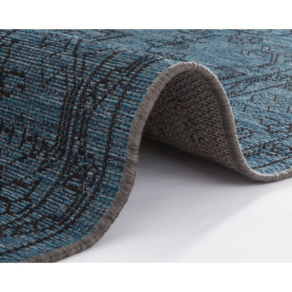 Tamnoplavi vanjski tepih NORTHRUGS Tyros, 70 x 200 cm-image-1