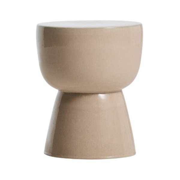 Okrugao vrtni stolić keramički 36x36 cm Mesquida – Kave Home