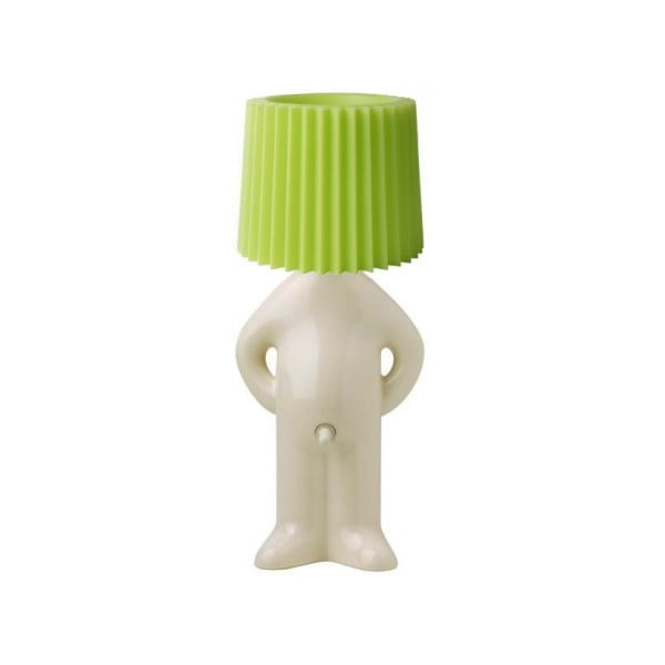 gospodine Lamp P One Man Shy, zeleni abažur