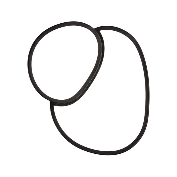 Crna LED stropna svjetiljka 36x43.5 cm Rise – Trio-image-2