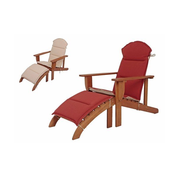 Smeđa vrtna ležaljka od masivnog drveta Harper – Garden Pleasure-image-1