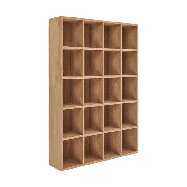 Polica s više razina od masivnog bora u prirodnoj boji 44 cm Moss – House Nordic-image-1