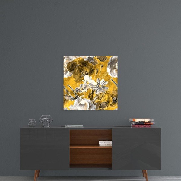 Staklena slika insigne tratinčice, 40 x 40 cm-image-1