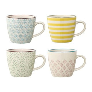 Set od 4 šalice od kamenine Bloomingville Patrizia