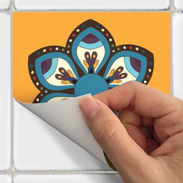 Set od 60 naljepnica Ambiance Azulejos-image-1