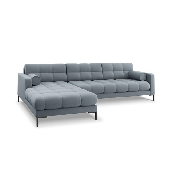 Svijetloplava kutna garnitura Cosmopolitan Design Bali, lijevi kut-image-3