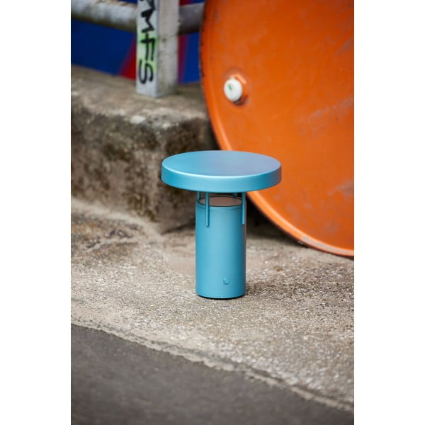 Plava LED stolna lampa s mogućnosti zatamnjivanja (visina 20 cm) BringMe – Hübsch-image-4