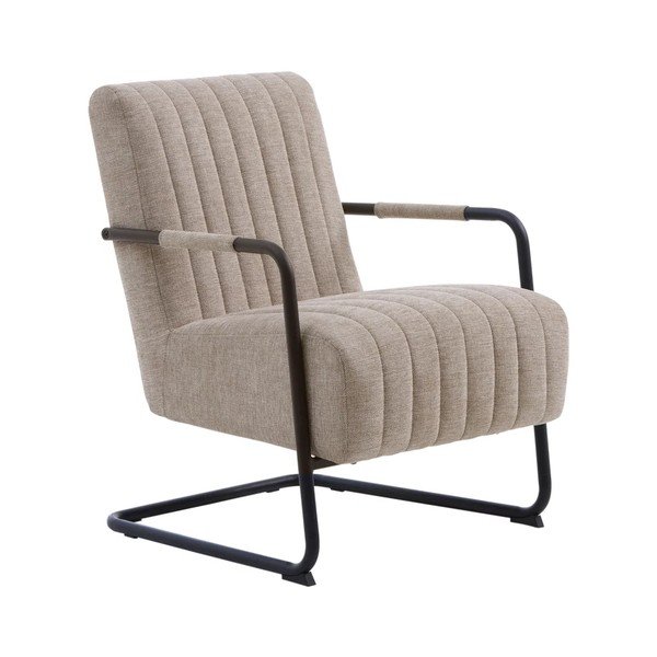 Bež fotelja Trout – Unique Furniture