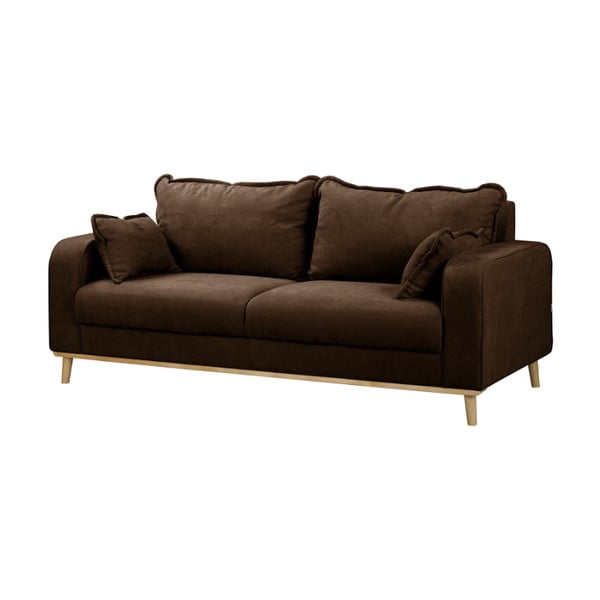 Tamno smeđa sofa 193 cm Beata - Ropez-image-2