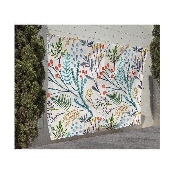 Deka za piknik Surdic Manta Picnic Flores Vintage s motivom cvijeta, 140 x 170 cm-image-1