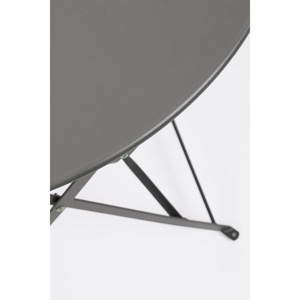 Antracitno sivi željezni vrtni blagovaonski set za 2 osobe Austin – Bizzotto-image-4