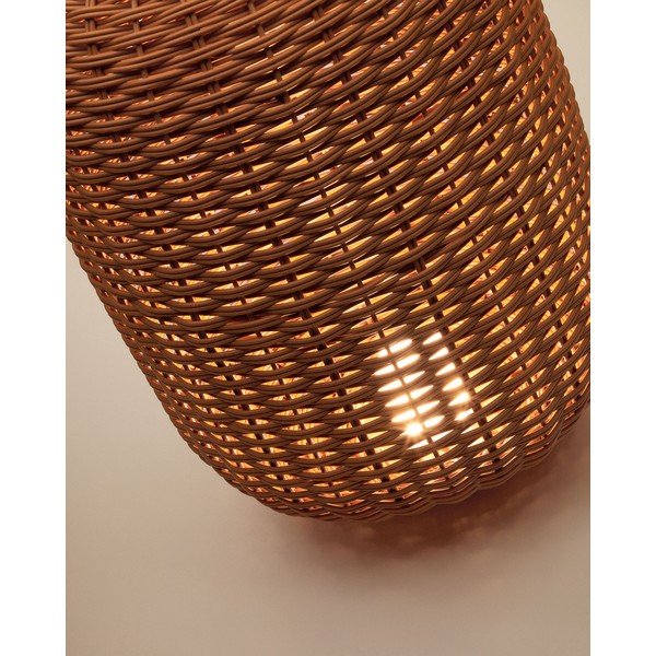 Smeđa LED lanterna s USB (visina 55 cm) Saranella – Kave Home-image-2