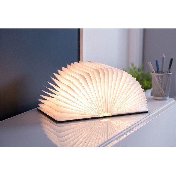 Crni svjetlosni ukras s USB Booklight – Gingko-image-3