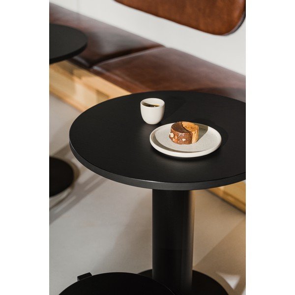 Okrugao blagovaonski stol s pločom stola u dekoru hrasta ø 80 cm Sool – noo.ma-image-3