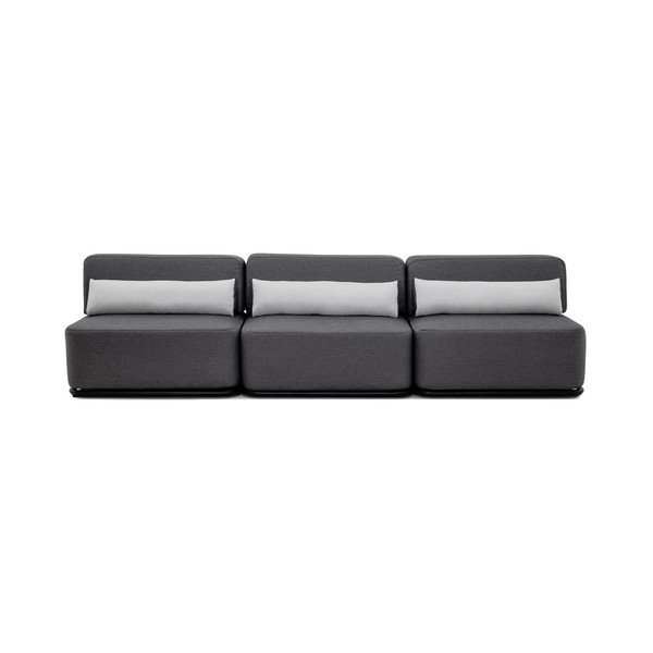Tamno sivi vrtni modularni kauč 306 cm Straw – Sit Sit-image-3
