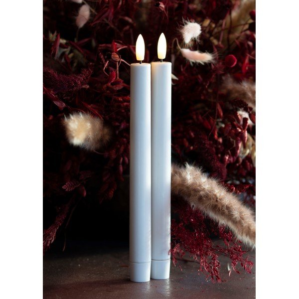 LED svijeće u setu 2 kom (visina 25 cm) Sille Tall Rechargeable – Sirius-image-1