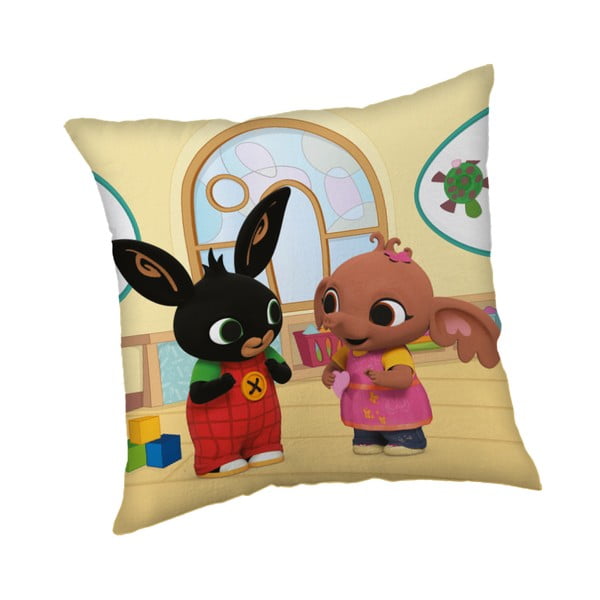 Dječji jastuk 40x40 cm Bing Bunny  – Jerry Fabrics