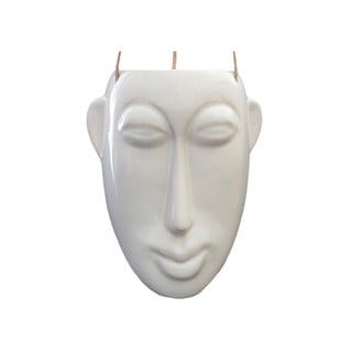 Bijela viseća tegla PT LIVING Mask, visina 22,3 cm