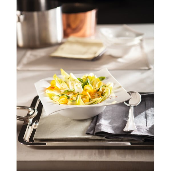 Bijela porculanska zdjela Maxwell & Williams Motion, 19 x 19 cm-image-2