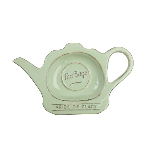 Zeleni keramički stalak za T&amp;G Woodware Pride Of Place vrećice čaja