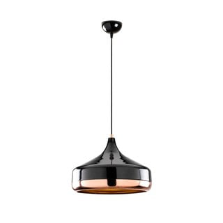 Viseća svjetiljka u crno-bakrenoj boji Opviq lights Yildo, ø 36 cm