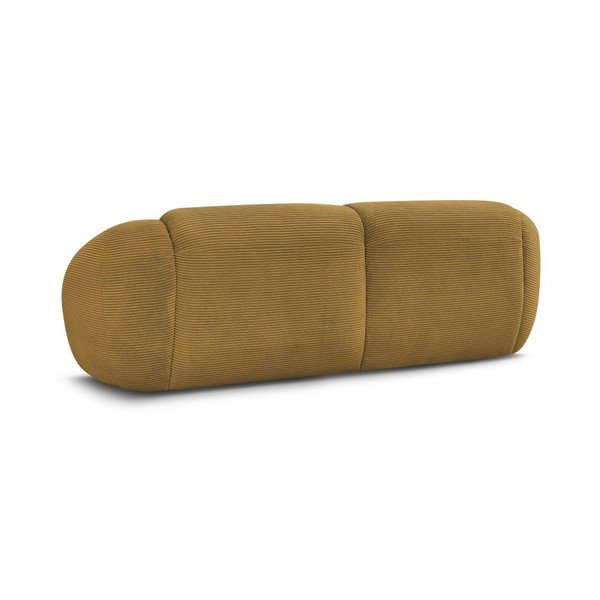 Senf žuta sofa od samta 250 cm Tina – Bobochic Paris-image-4