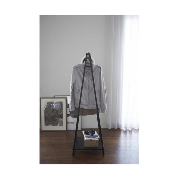 Crni metalni stalak za odjeću Tower – YAMAZAKI-image-3