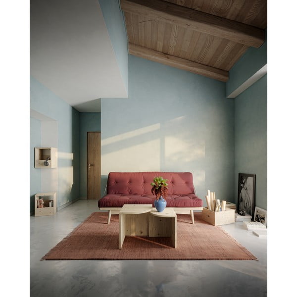 Stolići za kavu u setu 2 kom od masivnog bora u prirodnoj boji Combine – Karup Design-image-3