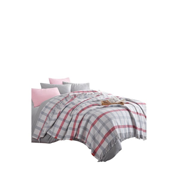 Sivi prekrivač 180x220 cm Warm Soft – Mijolnir