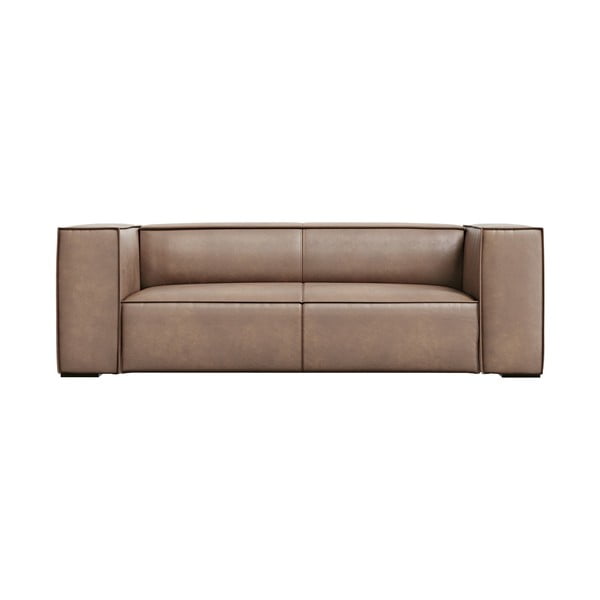 Svijetlosmeđi kožni kauč 212 cm Madame - Windsor & Co Sofas