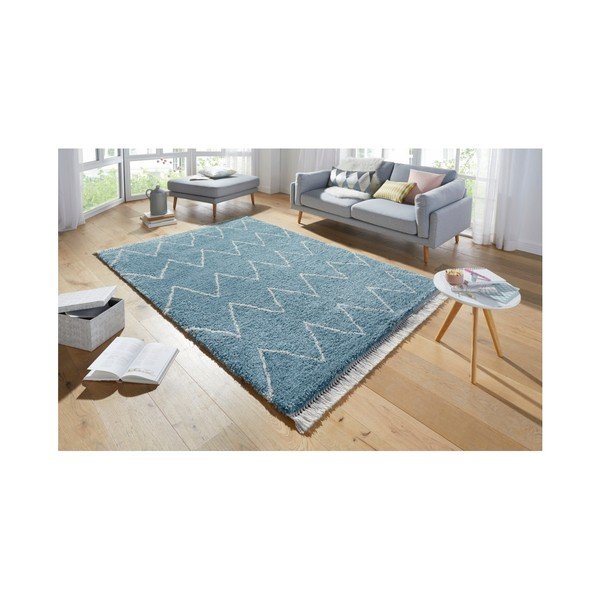 Plavi tepih Mint Rugs Rotonno, 80 x 150 cm-image-3