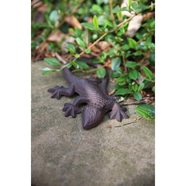 Dekoracija od lijevanog željeza Esschert Design Lizard, 10,4 x 15,1 cm-image-1