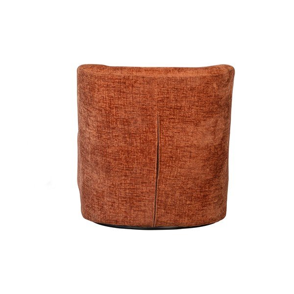 Narančasta baršunasti fotelja Atty – WOOOD-image-4