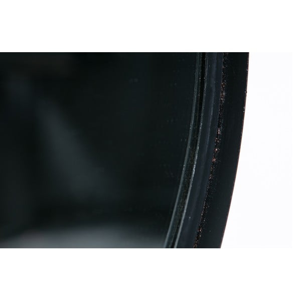 Zidno ogledalo s crnim okvirom WOOOD Lauren, Ø 80 cm-image-4