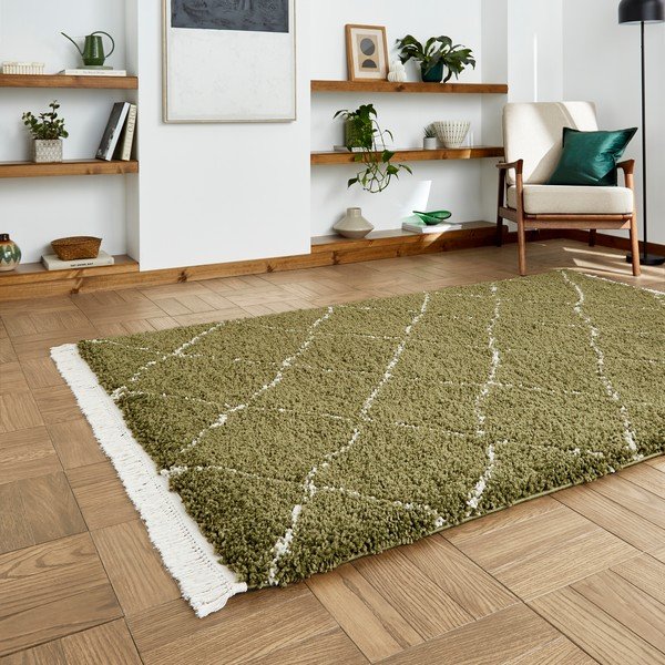 Zeleni tepih 80x150 cm Boho – Think Rugs-image-2