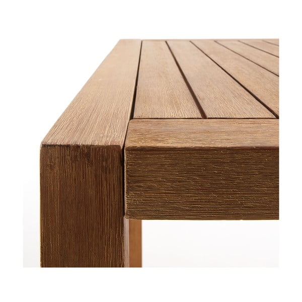 Vrtni blagovaonski stol od drveta eukaliptusa Kave Home Cybille, 130 x 80 cm-image-1